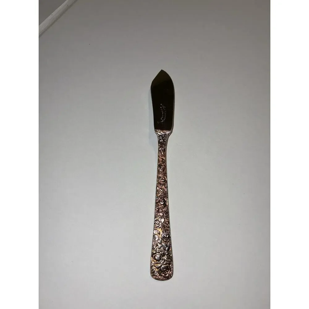 Vintage Cellini Romanesque Flat Butter Spreader